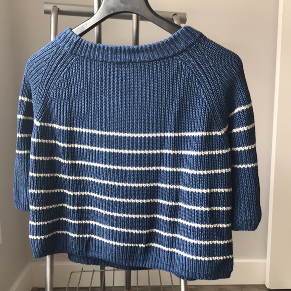 HOST PICK 🌺- Fossil cropped oversized cotton sweater size M - Picture 3 of 7